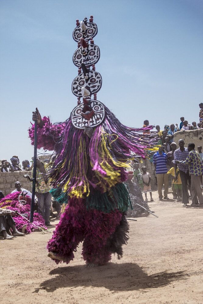 Masque de l'ethnie bwaba